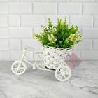 Vaso Bicicleta Miniatura com Arranjo de Flores - Decoração - Melhores Ofertas