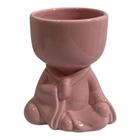 Vaso Bob Cachepot Buda de Porcelana para Suculentas10x8,5cm