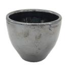 Vaso Cachepot Americano 0 Rodio Negro - Construmarcas