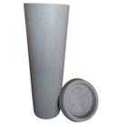 Vaso Classic Cone 70 com Prato (27,5L) Cor Areia NUTRIPLAN