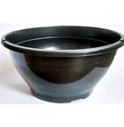 Vaso Cuia flores mudas jardim 23 cm Preto ou Marrom Gold Plant