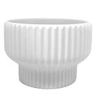 Vaso de Cerâmica Cachepot Moder Stripes 19,6X13cm - Urban