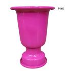 Vaso de Festa Tulipa Mini Colorido Unidade Metal Moderno Alumínio Decorativo 17cm