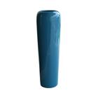 Vaso de Fibra de Vidro Estilo Vietnamita 100x30 cm Azul Turquesa
