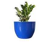 Vaso De Planta Flor Cone Decorativo Luxo Polietileno N1-AZUL