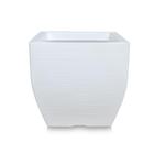 Vaso De Planta Grande Frutifera De Polietileno 70X70 Branco