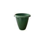 Vaso De Planta Médio 3 Litros Redondo Plástico Rattan