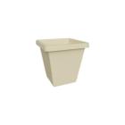 Vaso De Planta Pequeno 1100ml Quadrado Plástico Rattan - PRATIC