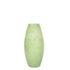 Vaso de Vidro Decorativo Para Flores Verde Terrale 30,5 Cm