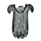Vaso de Vidro Murano Decorativo Veneza 24cm Jolitex