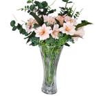 Vaso de Vidro para Decoracao de Flores Grande 23 cm para Planta Arranjos Decorativo
