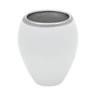 Vaso decorativo ceramica branco