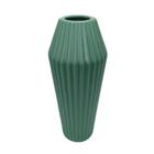 Vaso Decorativo Ceramica Verde Design Contemporaneo