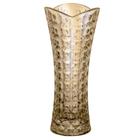 Vaso Decorativo Chevalier De Cristal Ecológico Âmbar 8X18Cm