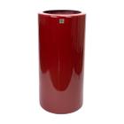 Vaso Decorativo Cilindro Vermelho Lira 89x34x34 cm - D'Rossi