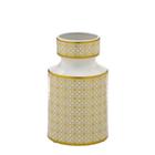 Vaso Decorativo de Cerâmica Madrid 14cm dourado Espressione