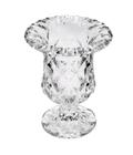 Vaso Decorativo De Vidro Cristal Diamond Lyor 14,5cm