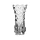 Vaso Decorativo De Vidro Detalhado 12,7x23cm Zf0041