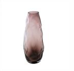 Vaso Decorativo de Vidro Rosa 34cm RUN0005 BTC