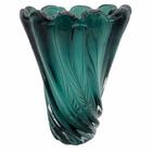 Vaso Decorativo de Vidro Verde 25cm OD0102 BTC