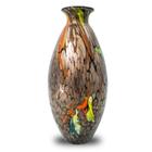 Vaso decorativo em Cristal Temperado Colorido- 37x17x17cm - Elegância Intemporal em Vasos de Luxo - Design Exclusivo!