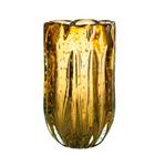 Vaso Decorativo em Murano Âmbar - 30x18cm - Elegância Intemporal em Vasos de Luxo - Design Exclusivo!