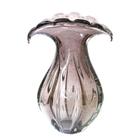 Vaso Decorativo em Murano Ametista - 40x25cm - Elegância Intemporal em Vasos de Luxo - Design Exclusivo!