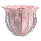 Vaso Decorativo em Murano RosaCandy - Vasos Clássicos de Luxo com Elegância Distinta - Decorativos de Qualidade Duradoura!