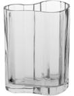 VASO DECORATIVO ENFEITE CASA 21x17x16cm VIDRO TRANSPARENTE - NH