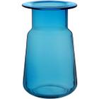 VASO DECORATIVO ENFEITE CASA 26x15x15cm VIDRO AZUL