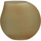 VASO DECORATIVO ENFEITE CASA GOTA HOME&CO VIDRO 29x12x30cm ÂMBAR