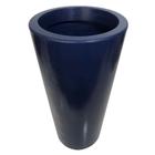 Vaso Decorativo Fino Com Brilho De Polietileno Para Plantas E Flores 52x26 - Alpe & Aritana