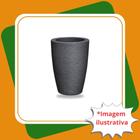 Vaso Decorativo Grafiato Cor Preto T:48