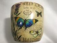 Vaso decorativo keep Calm Life is Beautifull!”