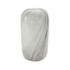 Vaso Decorativo Marmorizado 35x19cm BTC Decor OC0019 Branco