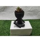 Vaso Decorativo Robert Plant Sentado Simples Para Mini Suculentas ( HD58106)