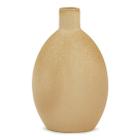 Vaso em ceramica bege mart 30cm