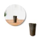 Vaso em ceramica chumbo metalico importado