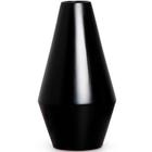 Vaso em cerâmica Geometric preto fosco 19x35 cm - 2A Cerâmica