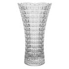 Vaso floreiro acinturado Chevalier em cristal ecologico D13xA24cm