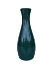 Vaso Garrafa Decorativo Verde Tulipa