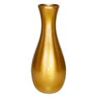Vaso Garrafa Grande em Cerâmica de Sala Decor - Golden