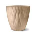 Vaso Infinity Redondo N 50 Cor Areia Polietileno