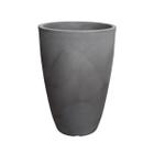 Vaso Liso Conico 37x37x55 Preto Ardosia Japi