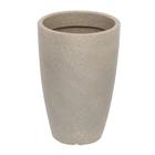 Vaso Malta Cone 38x55Cm Granito Pedra Leve Resistente Vasart