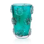 Vaso Murano Bonina Verde Folha G