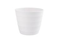 Vaso Para Planta Flor Melamina Branco Casa Jardim Decoração