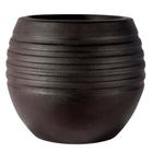 Vaso Para Plantas 29 Cm Canela Preto - Afort