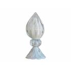 Vaso Pinha Cristal Murano Branco São Marcos 30x15cm