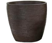 Vaso Planta 50x50 Oval Moderno Polietileno